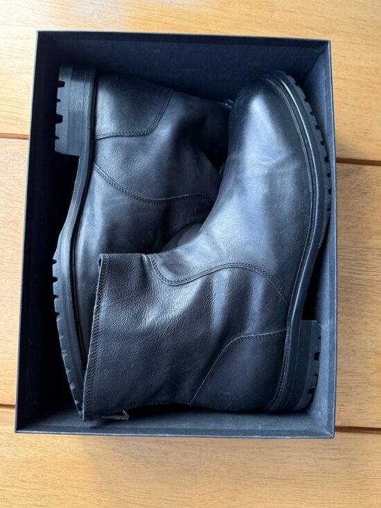 Paul Smith Black Leather \'Falk\' Boots main image 11